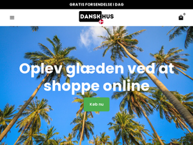 Danskhus homepage screenshot