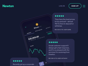 'newton.co' screenshot