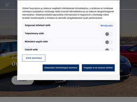 'volkswagen.hu' screenshot