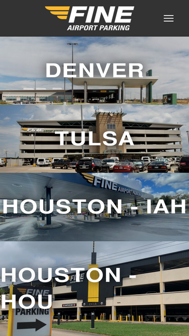 fineairportparking.com