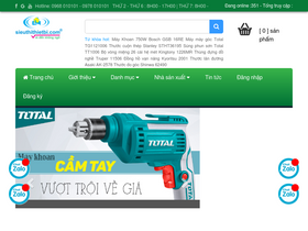 'sieuthithietbi.com' screenshot