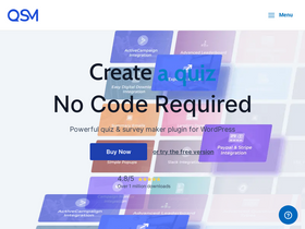 'quizandsurveymaster.com' screenshot