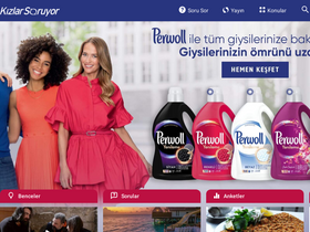 'kizlarsoruyor.com' screenshot