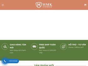 'hmkeyewear.com' screenshot