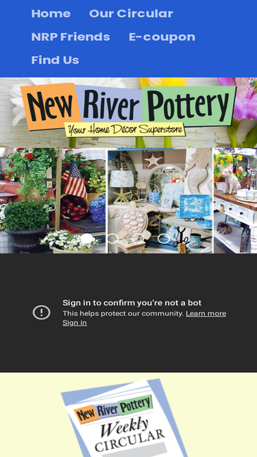 newriverpottery.com