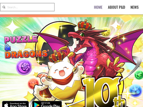 'puzzleanddragons.us' screenshot