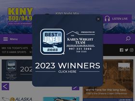 'kinyradio.com' screenshot