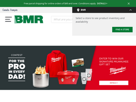 'bmr.ca' screenshot