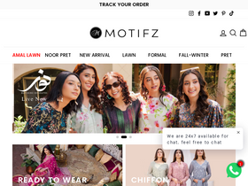 'motifz.com.pk' screenshot