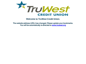 'truwestcu.org' screenshot