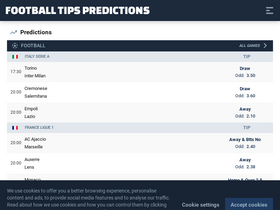 'footballtipspredictions.com' screenshot