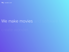 'wonderunit.com' screenshot