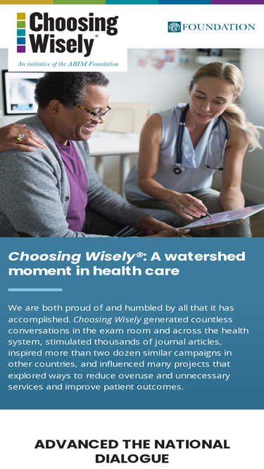 choosingwisely.org