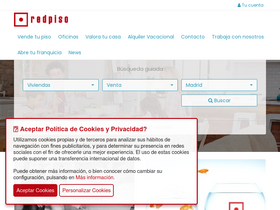'redpiso.es' screenshot