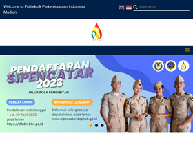 'ppi.ac.id' screenshot