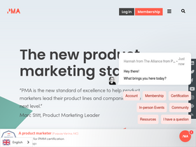 'productmarketingalliance.com' screenshot