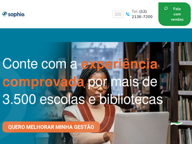 'sophia.com.br' screenshot