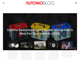 'automoblog.net' screenshot