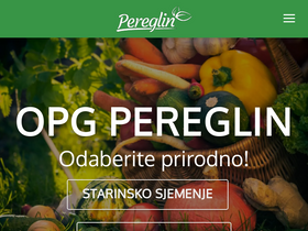 'pereglin.com' screenshot