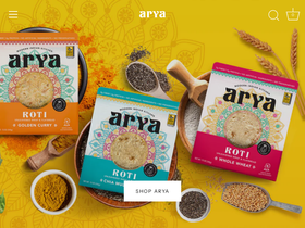 eatarya.com homepage screenshot