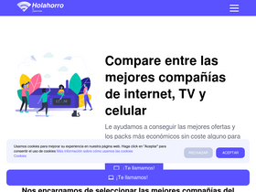 'holahorro.mx' screenshot