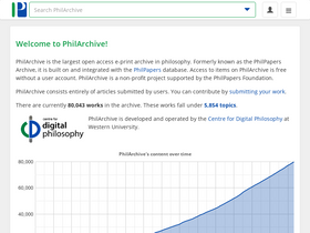 'philarchive.org' screenshot