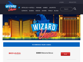 'wizardofvegas.com' screenshot