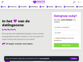 'gratisdatingtips.nl' screenshot