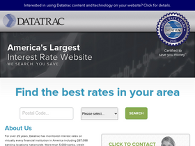 'datatrac.net' screenshot