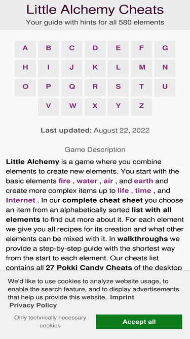 Little Alchemy Cheats: Cheat Codes For IOS/Android and How to