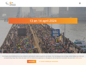 'nnmarathonrotterdam.nl' screenshot