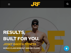 'josefrakichfitness.com' screenshot