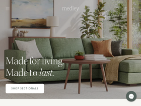 'medleyhome.com' screenshot