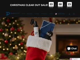 Trueputts website screenshot