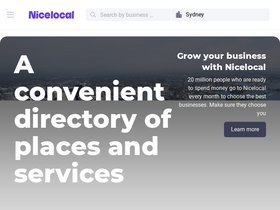 'nicelocal.com.au' screenshot