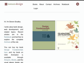 'vanseodesign.com' screenshot