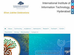 'ecell.iiit.ac.in' screenshot