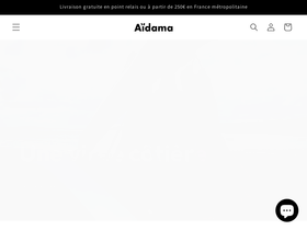 aidama.fr homepage screenshot