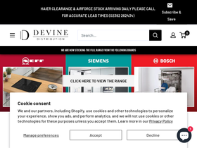 devinedistribution.co.uk