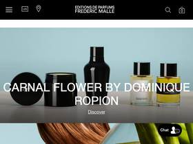 'fredericmalle.com' screenshot