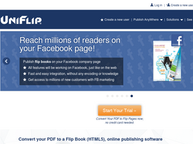 'uniflip.com' screenshot