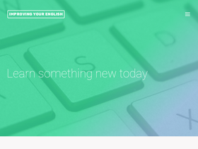 'improving-your-english.com' screenshot