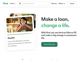 'kiva.org' screenshot