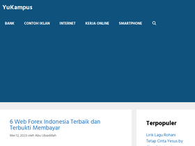 'yukampus.com' screenshot