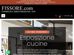 'fissore.com' screenshot