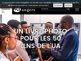 'blog.univ-angers.fr' screenshot