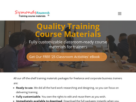 'symondsresearch.com' screenshot