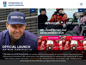 'iihf.com' screenshot