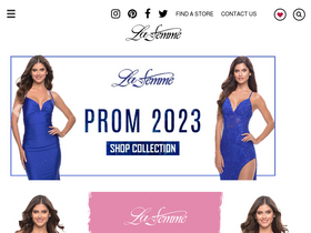 'lafemmefashion.com' screenshot