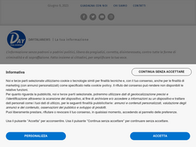 'dayitalianews.com' screenshot